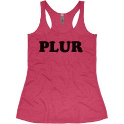 Ladies Slim Fit Super Soft Racerback Triblend Tank