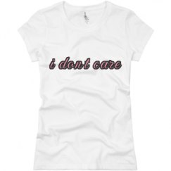 Ladies Slim Fit Basic Promo Jersey Tee