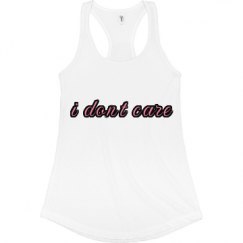 Ladies Slim Fit Racerback Tank Top