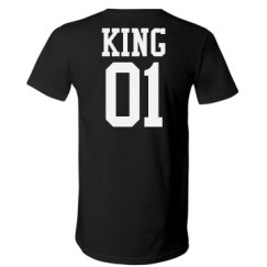 Unisex V-Neck Jersey Tee