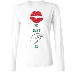 Ladies Relaxed Fit Basic Long Sleeve Tee