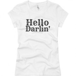 Ladies Slim Fit Basic Promo Jersey Tee