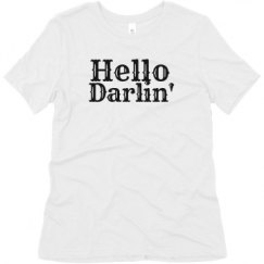 Ladies Relaxed Fit Super Soft Triblend Tee