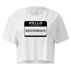 Ladies Festival Cali Crop Top Tee