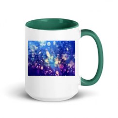 15oz Ceramic Mug with Color Inside