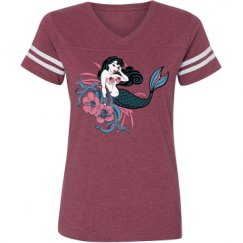 Ladies Relaxed Fit Vintage Sports Tee