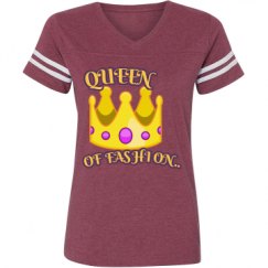 Ladies Relaxed Fit Vintage Sports Tee