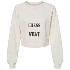 Women's Raglan Pullover Fleece