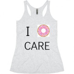 Ladies Slim Fit Super Soft Racerback Triblend Tank