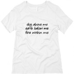 Ladies Relaxed Fit Tee