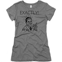 Ladies Slim Fit Super Soft Triblend Tee