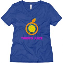 Ladies Relaxed Fit V-Neck Tee