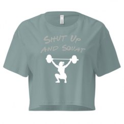 Ladies Festival Cali Crop Top Tee