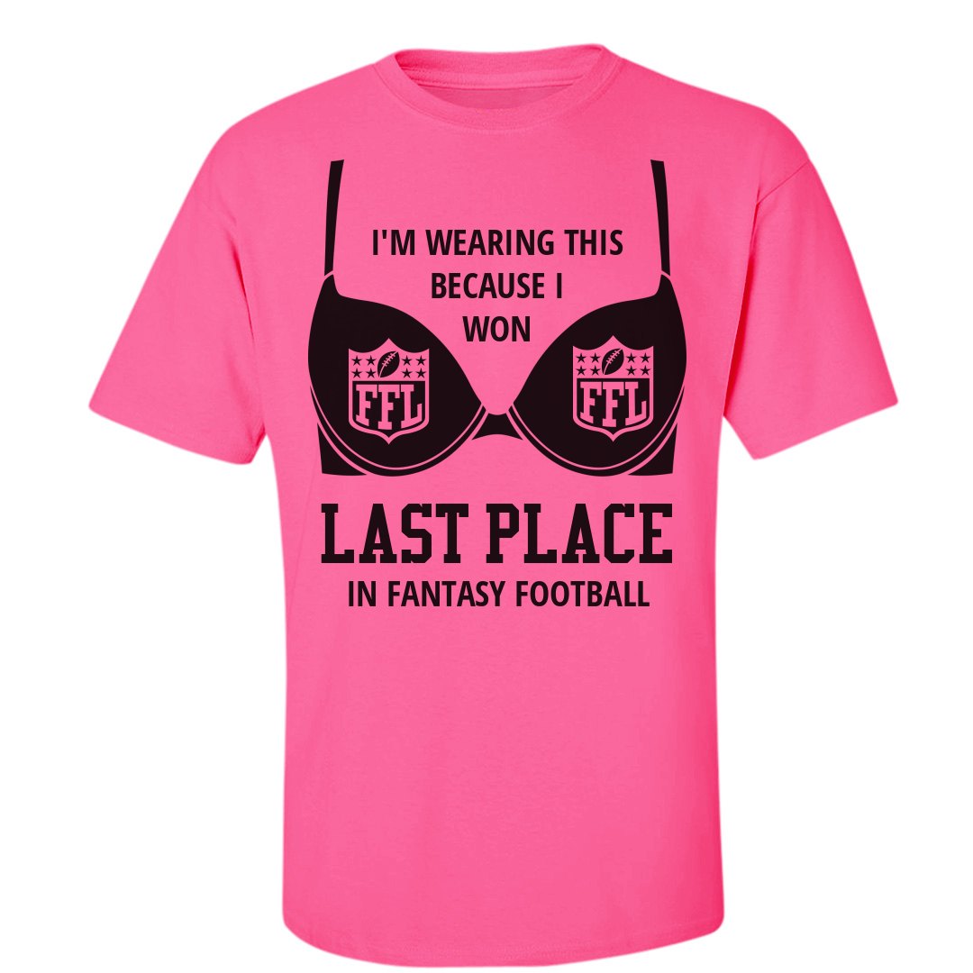 Funny Fantasy Football Punishment - Unisex Ultra Cotton Safety Neon  Crewneck T-Shirt | Customized Girl