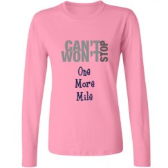 Ladies Relaxed Fit Basic Long Sleeve Tee