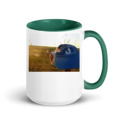 15oz Ceramic Mug with Color Inside