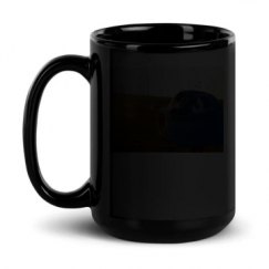15oz Black Glossy Mug