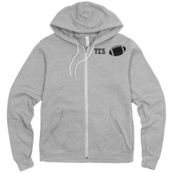 Unisex Fleece Full Zip Midweight Hoodie