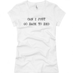 Ladies Slim Fit Basic Promo Jersey Tee