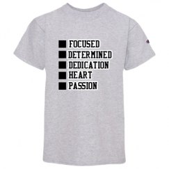 Youth Champion Short Sleeve Tagless Tee