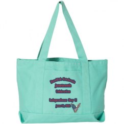 Seaside Cotton Canvas Pigment-Dyed Boat Tote Bag