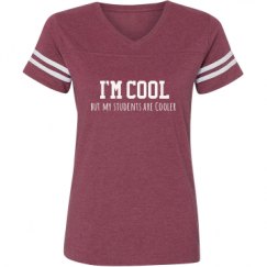 Ladies Relaxed Fit Vintage Sports Tee