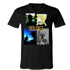 Unisex V-Neck Jersey Tee