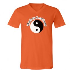 Unisex V-Neck Jersey Tee