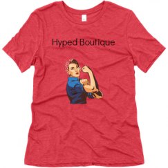 Ladies Relaxed Fit Super Soft Triblend Tee