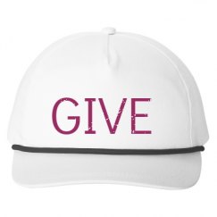 Snapback Five-Panel Rope Hat