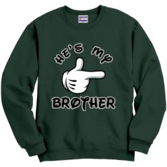 Unisex Film and Foil Crewneck Sweatshirt