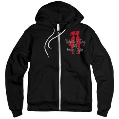 Unisex Fleece Full Zip Midweight Hoodie