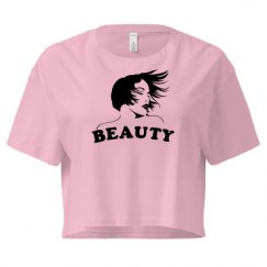 Ladies Festival Cali Crop Top Tee