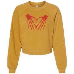 Women's Raglan Pullover Fleece