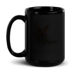 15oz Black Glossy Mug