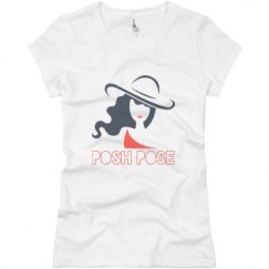Ladies Slim Fit Basic Promo Jersey Tee