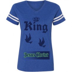 Ladies Relaxed Fit Vintage Sports Tee