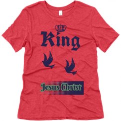 Ladies Relaxed Fit Super Soft Triblend Tee