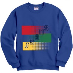 Unisex Film and Foil Crewneck Sweatshirt