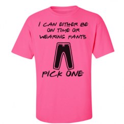 Unisex Ultra Cotton Safety Neon Crewneck Tee