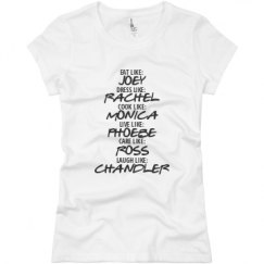 Ladies Slim Fit Basic Promo Jersey Tee