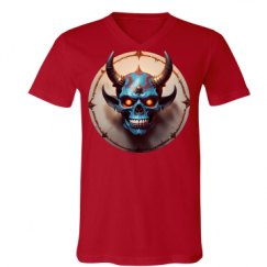 Unisex V-Neck Jersey Tee