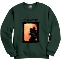 Unisex Film and Foil Crewneck Sweatshirt