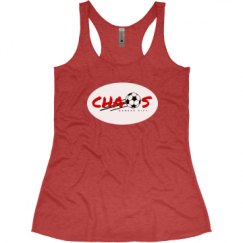 Ladies Slim Fit Super Soft Racerback Triblend Tank