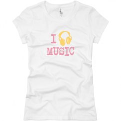 Ladies Slim Fit Basic Promo Jersey Tee