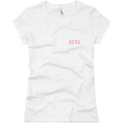 Ladies Slim Fit Basic Promo Jersey Tee