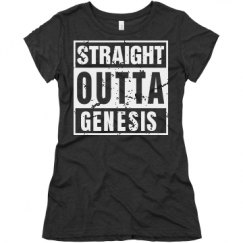 Ladies Slim Fit Super Soft Triblend Tee