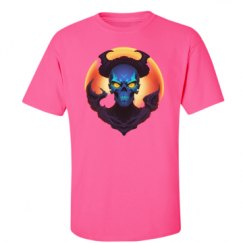 Unisex Ultra Cotton Safety Neon Crewneck Tee