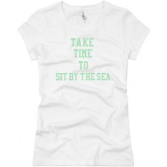 Ladies Slim Fit Basic Promo Jersey Tee