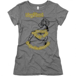 Ladies Slim Fit Super Soft Triblend Tee